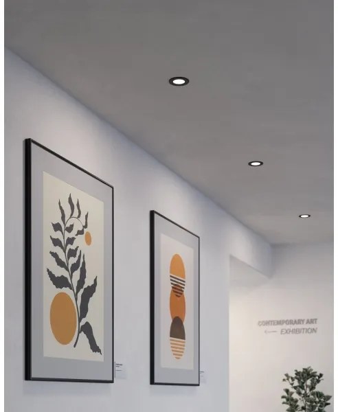 Eglo 99211 - Plafoniera LED da incasso per bagno FUEVA 5 LED/2,7W/230V IP44