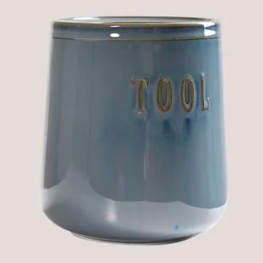 Portautensili da Cucina Treska Grigio blu - Sklum