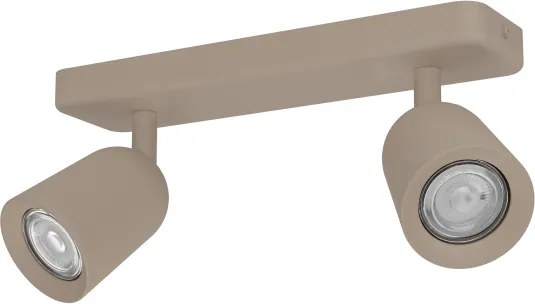Eglo 902344 - Faretto CAMALDOLI 2xGU10/10W/230V beige
