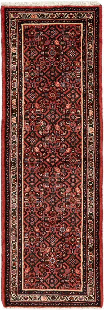 Hosseinabad Tappeto 210x70 (Iran) Annodato A Mano