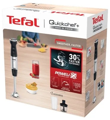 Tefal - Frullatore a immersione QUICKCHEF 1000W/230V nero