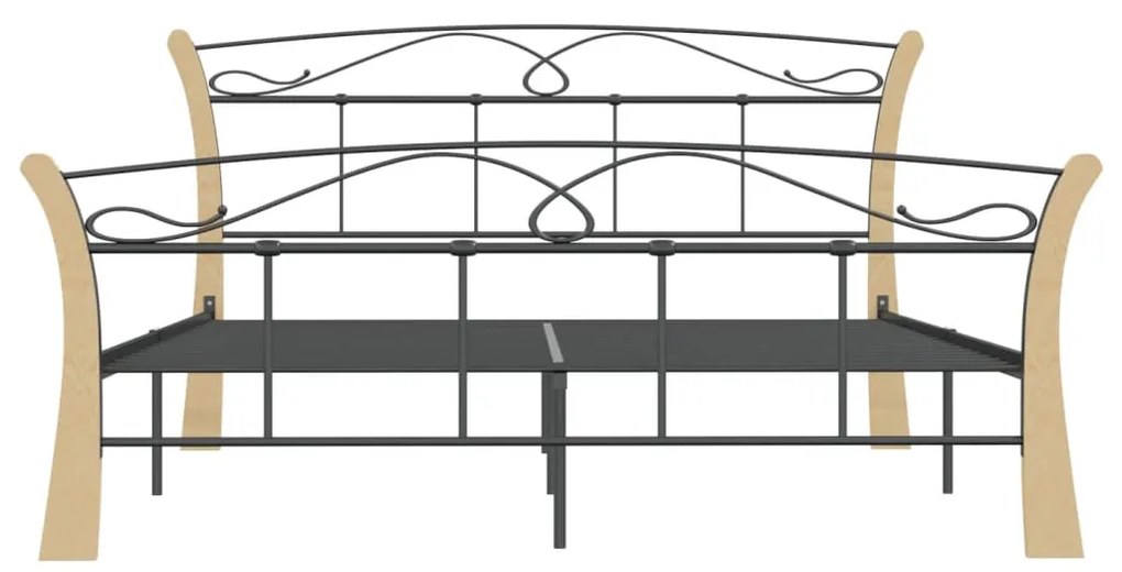 Giroletto Nero in Metallo 140x200 cm