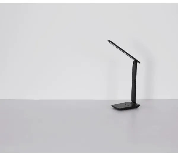 Globo 58439SA - Lampada da tavolo LED ricaricabile BRIGHTON con dimmer a sfioramento LED/4W/5V 1800 mAh nera