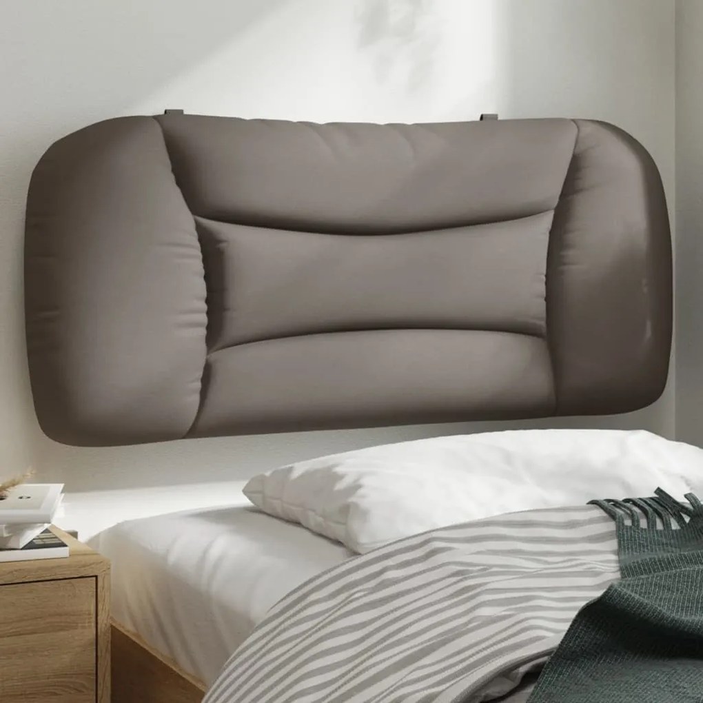 Cuscino Testiera Tortora 90 Cm İn Tessuto /