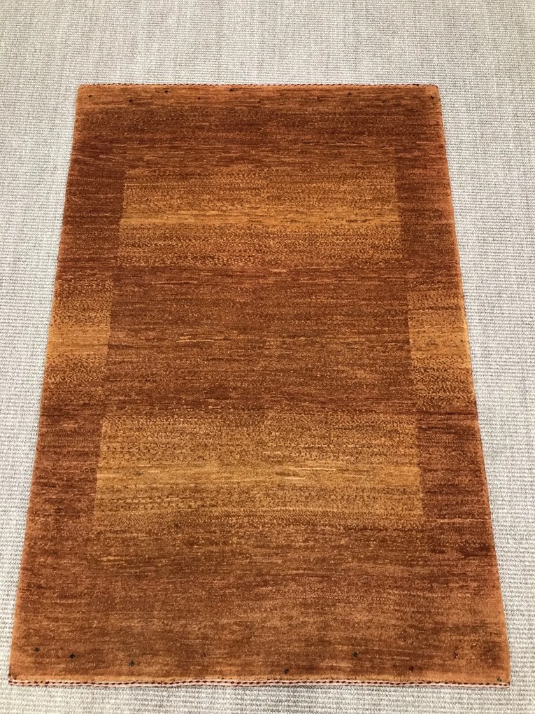 Loribaft Tappeto persiano 120x80 Giallo (Iran) Annodato A Mano