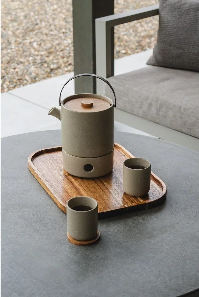 Set di 2 tazze in gres beige da 200 ml Umea - Bredemeijer