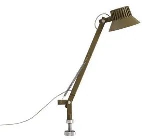 Dedicate Lampada da Tavolo w/Pin S1 Brown Green - Muuto