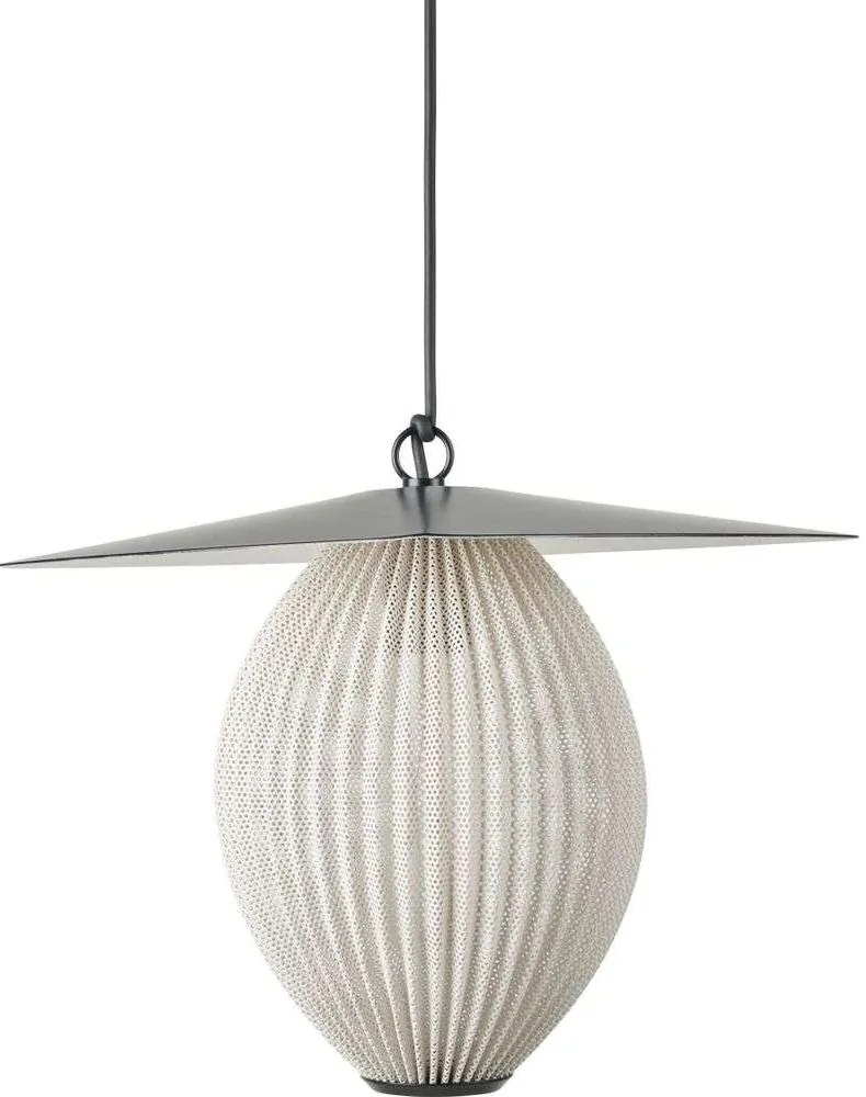 GUBI - Satellite Lampada da Esterno Sospensione Ø22 Cream White/Black GUBI