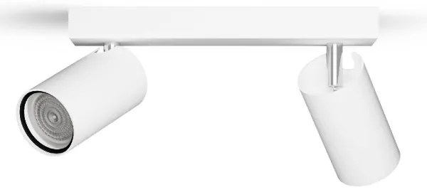 Philips - Luce Spot da bagno IDRIS 2xGU10/5W/230V IP44 bianco