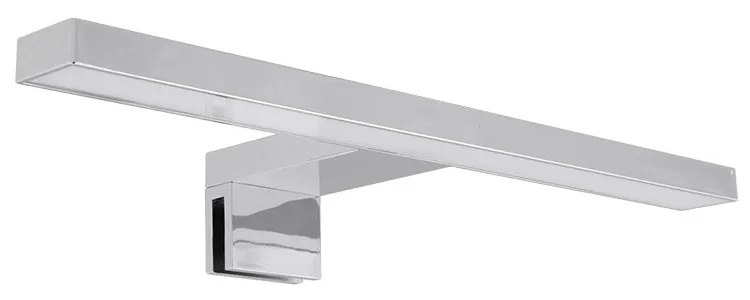 Lampada LED da specchio Cromo 4,5W IP44 - Doppia Installazione Colore Bianco Freddo 6.000K
