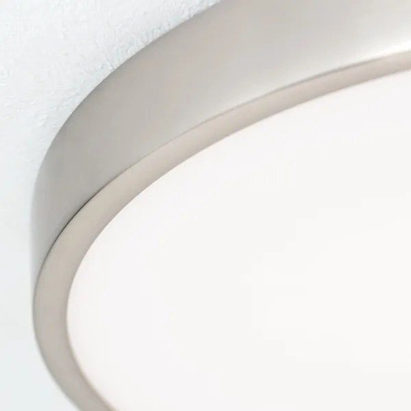 Orion DL 7-657/28- Plafoniera LED BULLY LED/28W/230V diametro 28 cm cromo opaco