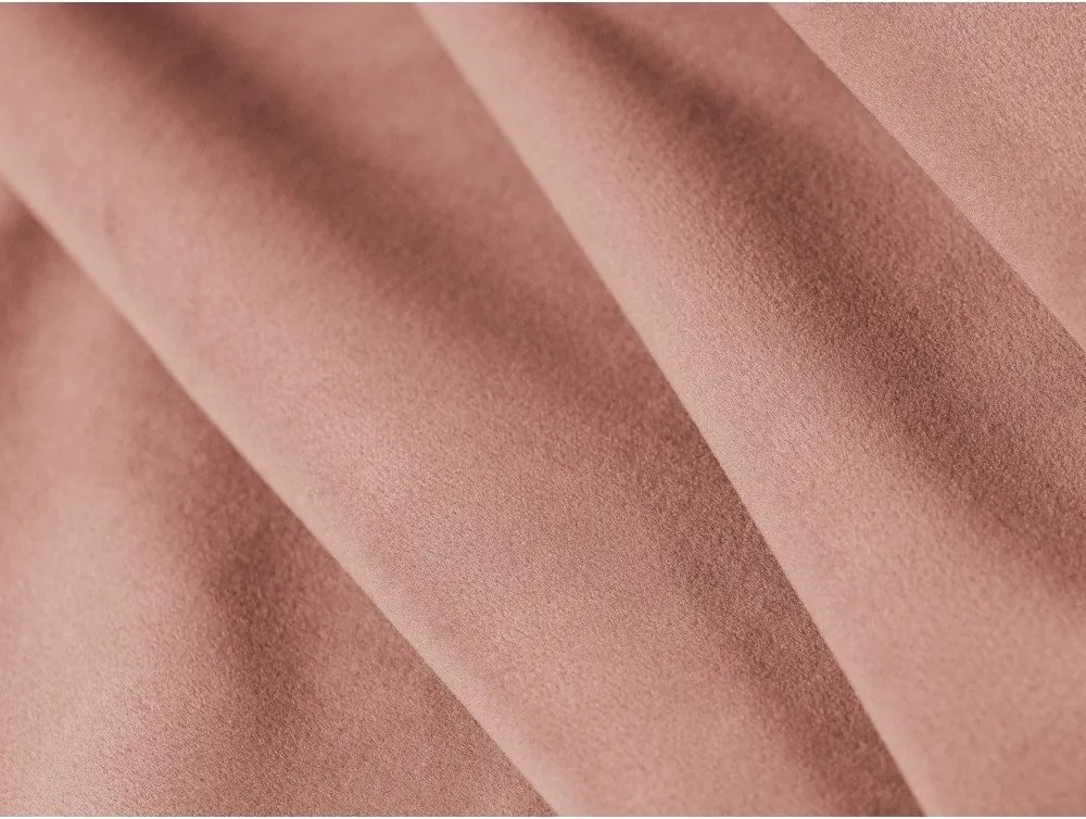 Cuscino per divano rosa con rivestimento in velluto Kemi – Cosmopolitan Design
