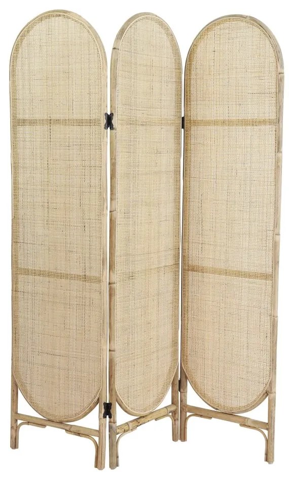 Paravento in rattan Herwin - Light & Living