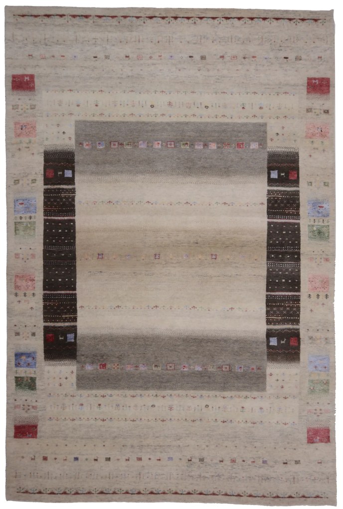Rizbaft Tappeto 210 x 310 (Indian) Annodato A Mano