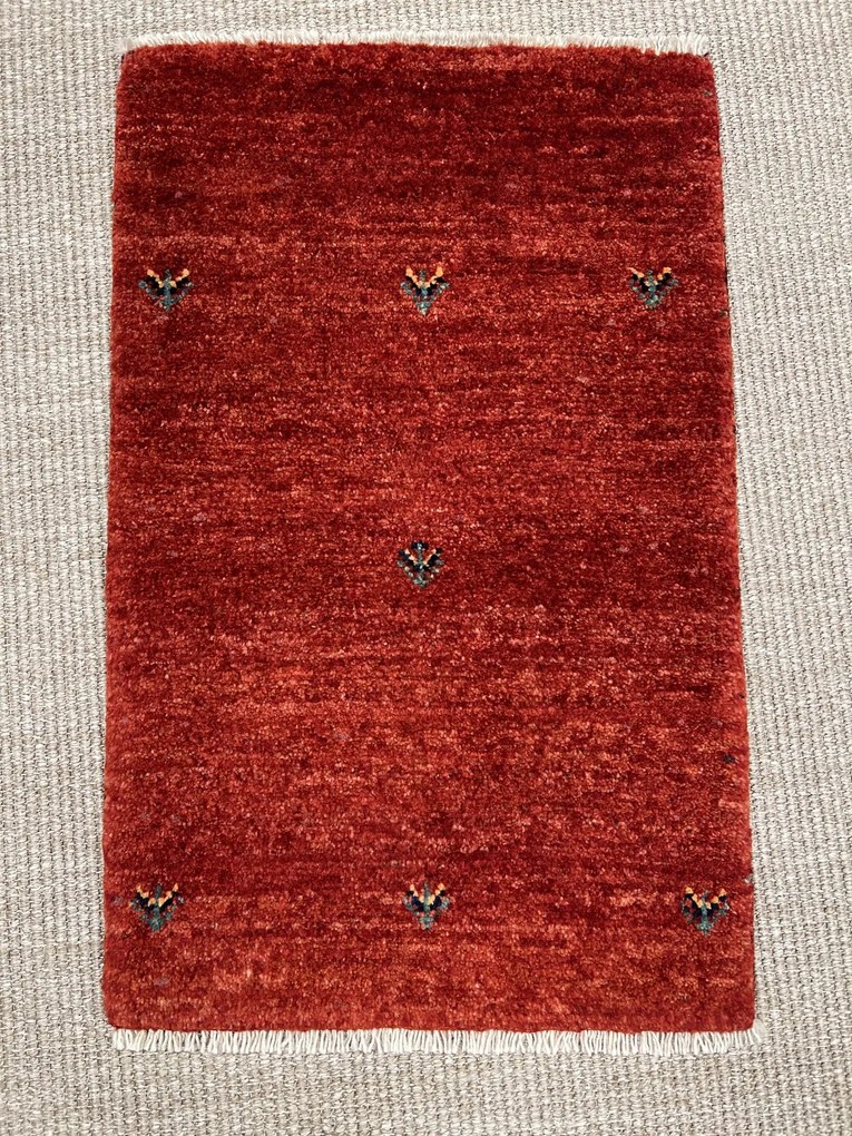 Gashguli Tappeto 40 x 60 Rosso (Iran) Annodato A Mano