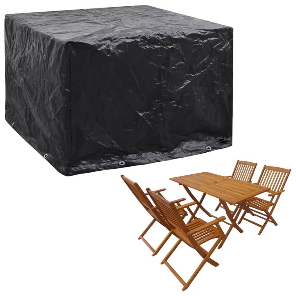 Copertura Per Mobili Da Giardino Con 8 Occhielli 122x112x98 Cm /