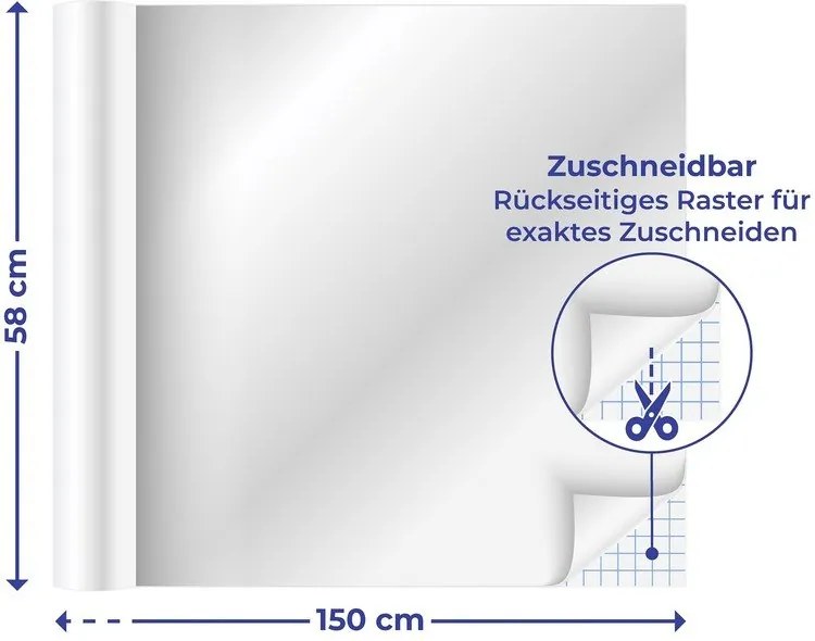 Adesivo specchiato 58x150 cm – Wenko