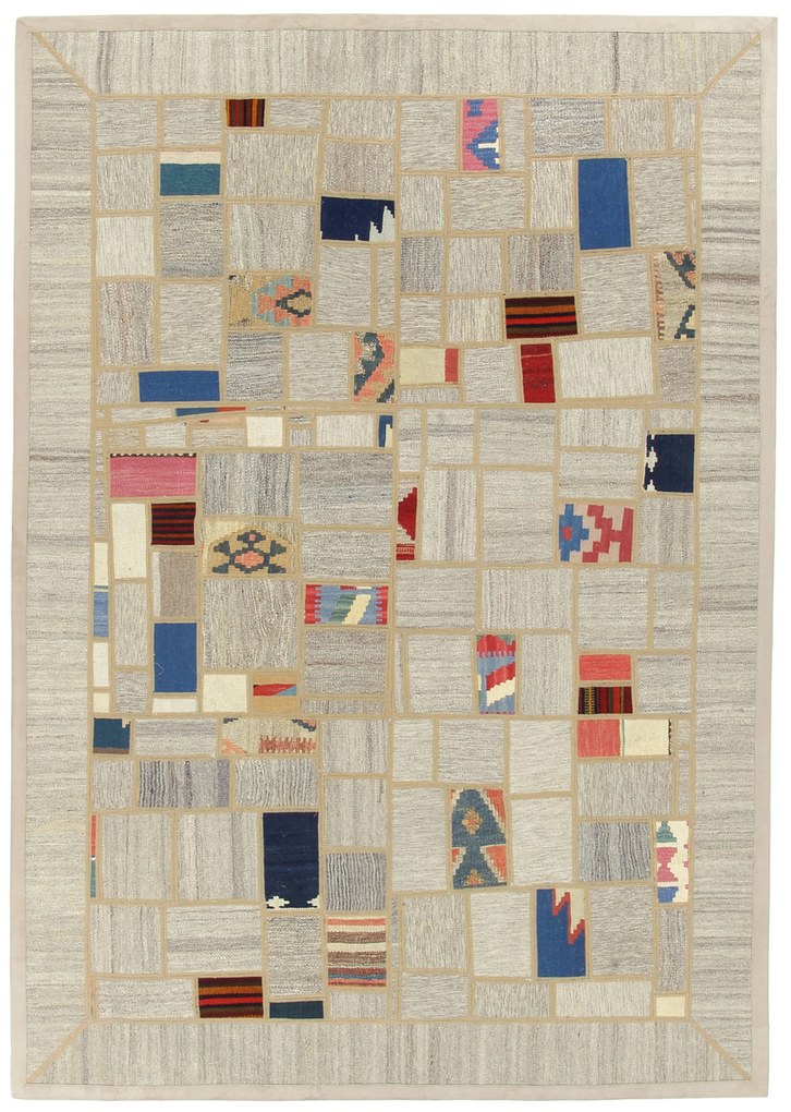 Kilim Tappeto 250x170 (Iran) Tessuto A Mano