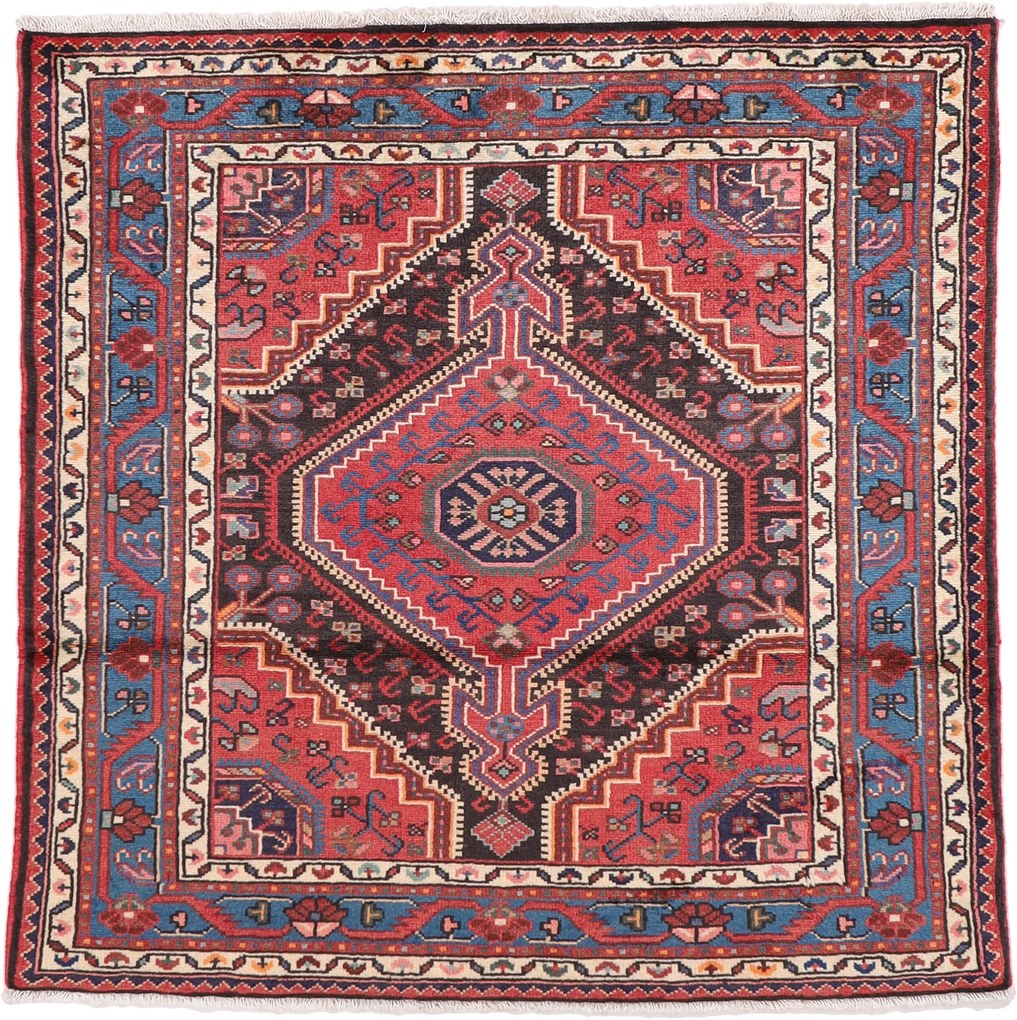 Balochi Tappeto 120x120 (Iran) Annodato A Mano
