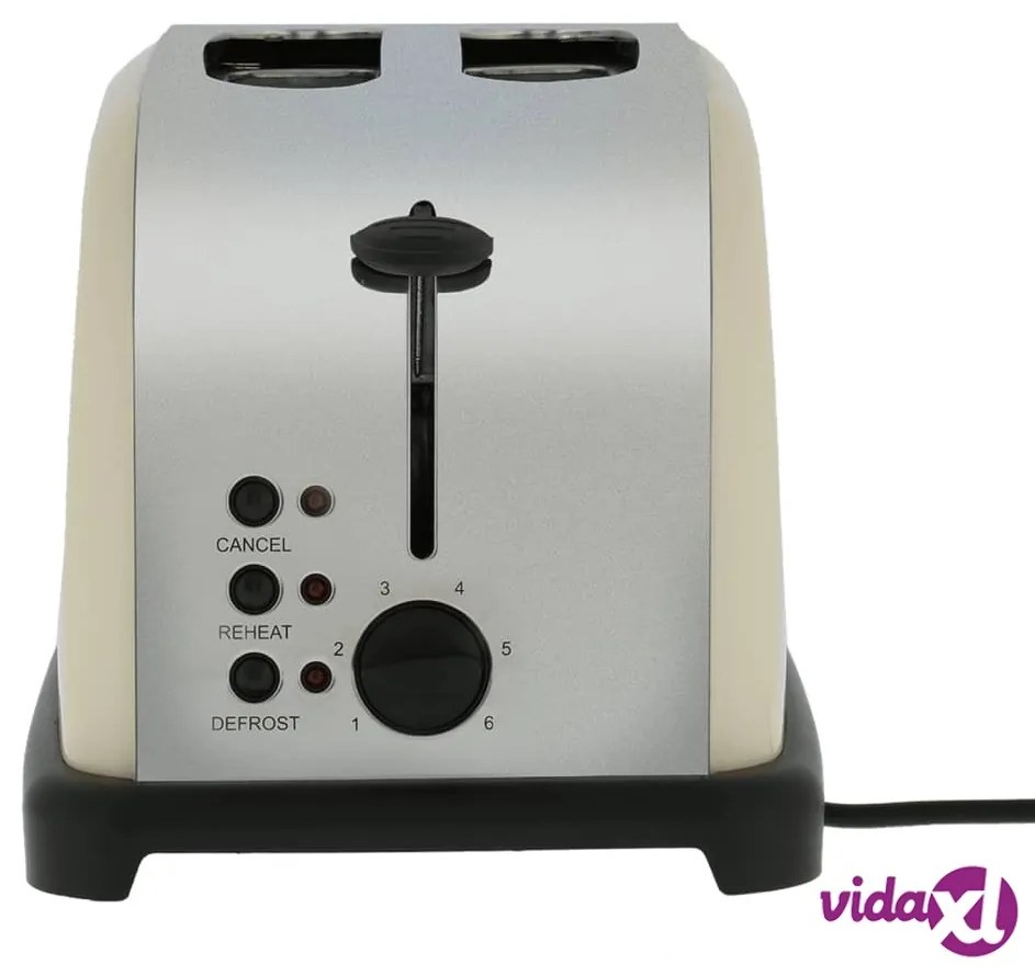 Mestic Tostapane MBR-80 Retrò 920 W Crema e Nero