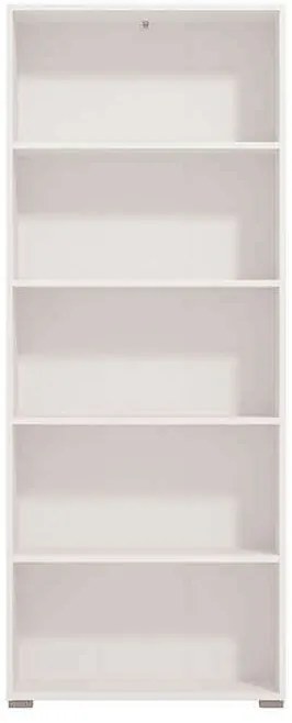 MADDIE - libreria cinque ripiani moderno minimal in legno