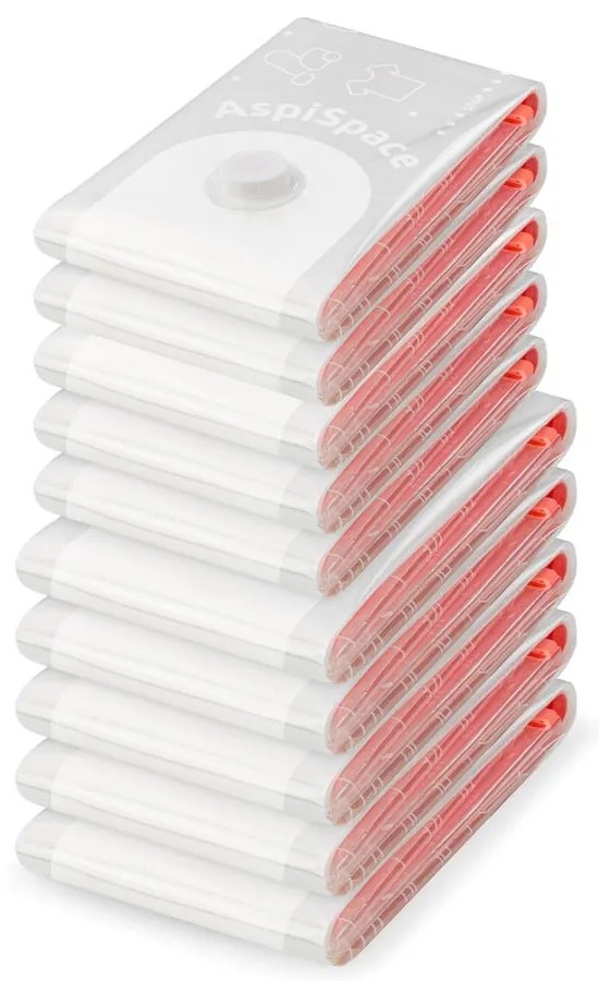 Sacchetti per il vuoto in set da 10 pezzi Premium Valve L - Compactor