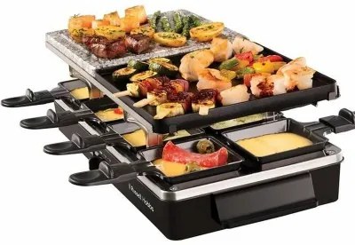 Piastra per Arrostire Russell Hobbs Raclette Nero