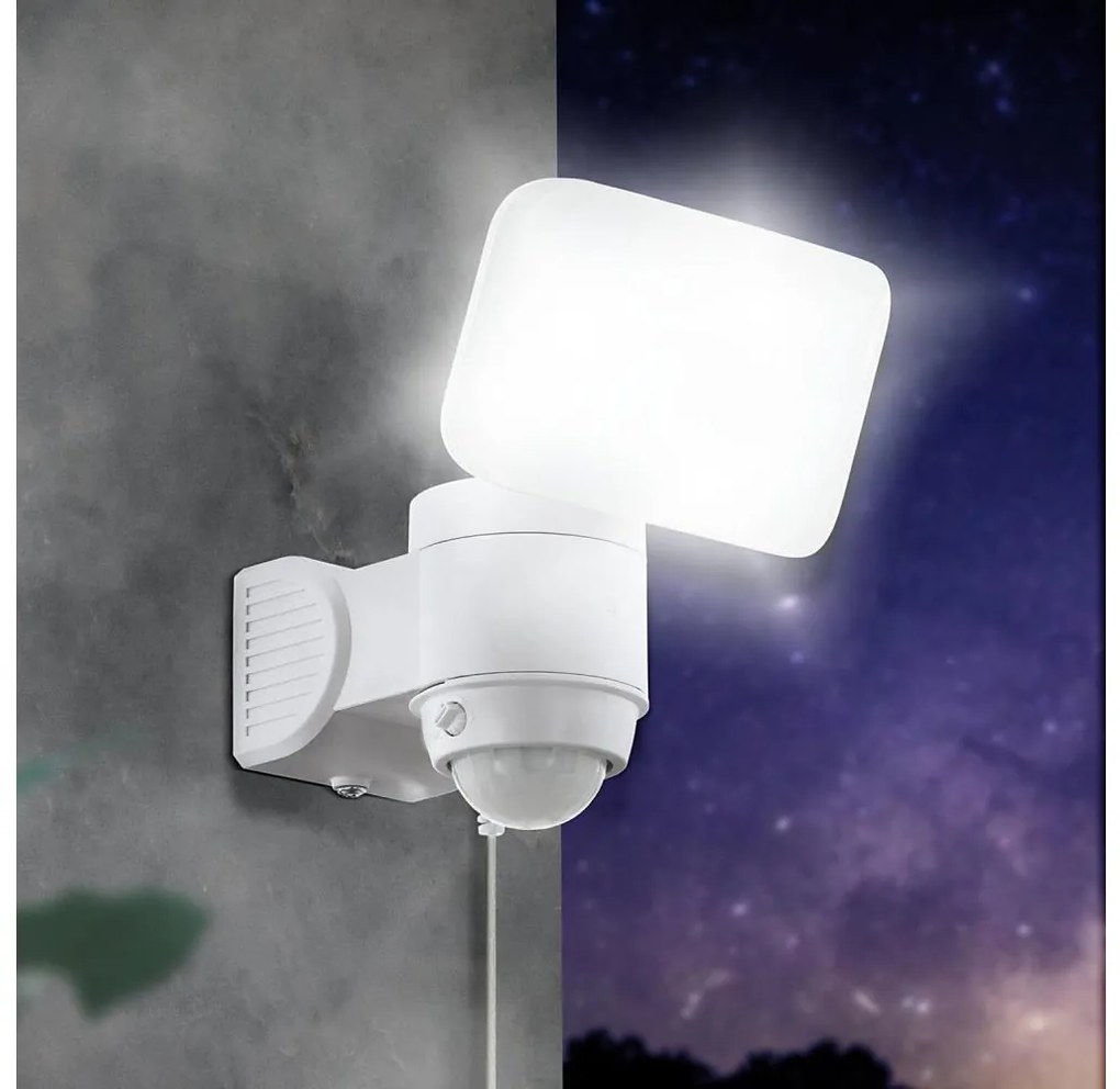 Eglo 98196 - Applique solare a LED da parete con sensore CASABAS LED/3,7V IP44