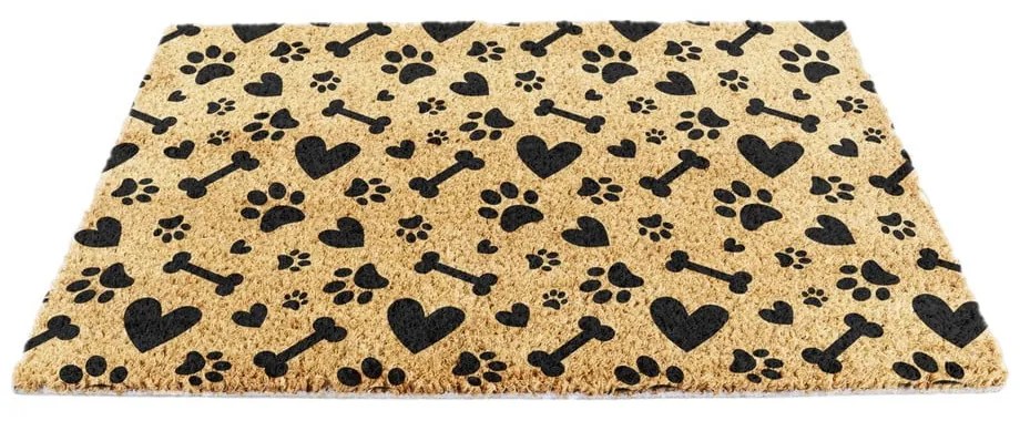 Zerbino in fibre di cocco 60x90 cm Paws and Bones – Artsy Doormats