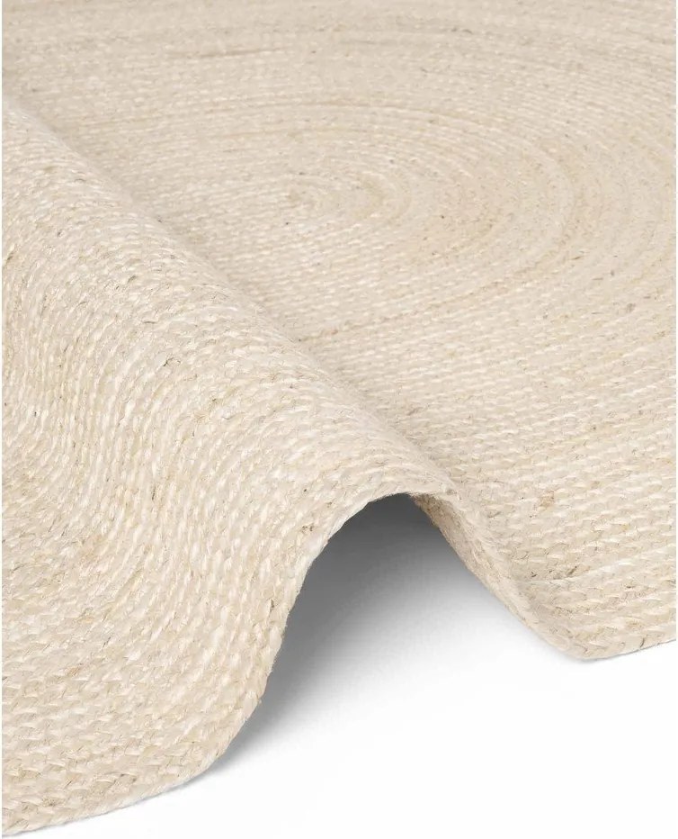 Tappeto colore naturale chiaro in iuta reversibile/tessuto a mano 160x230 cm Braided – Hanse Home