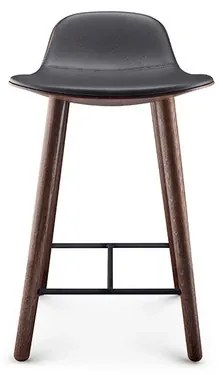 Abalone Stool H65 Smoked Oak/Black - Eva Solo