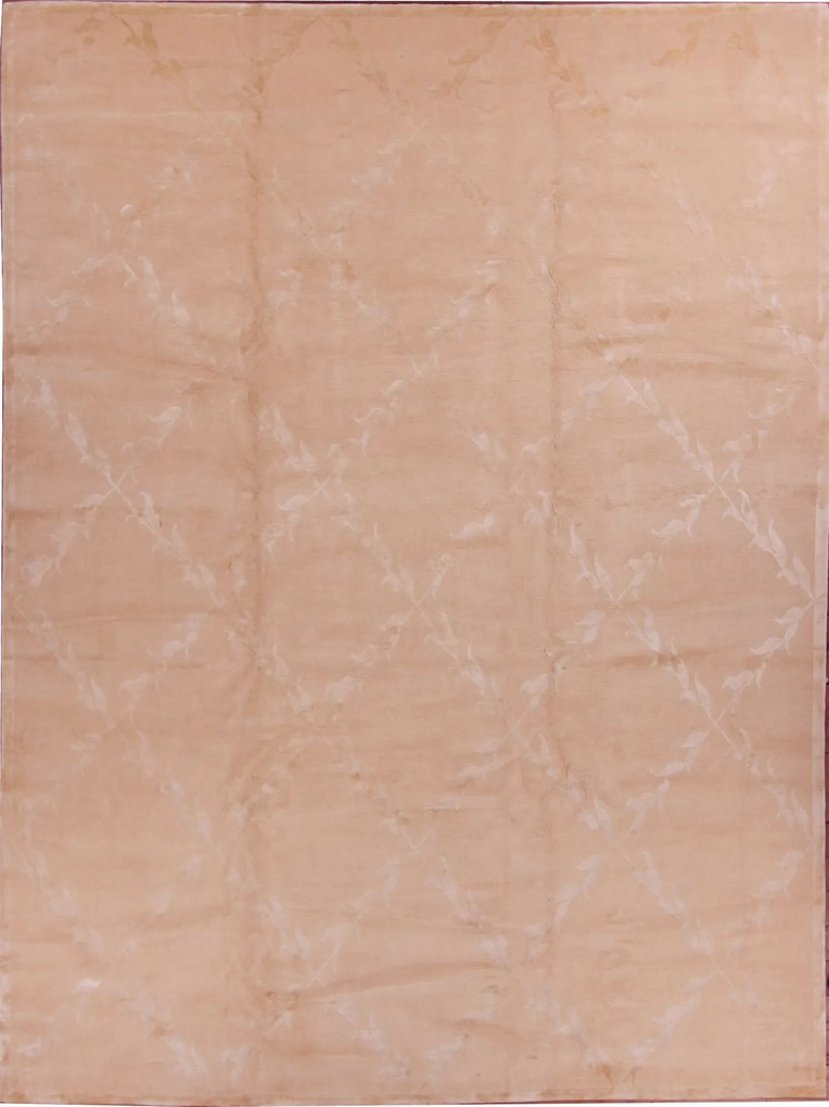 Nepal Tappeto 350x260 Beige (Nepal) Annodato A Mano