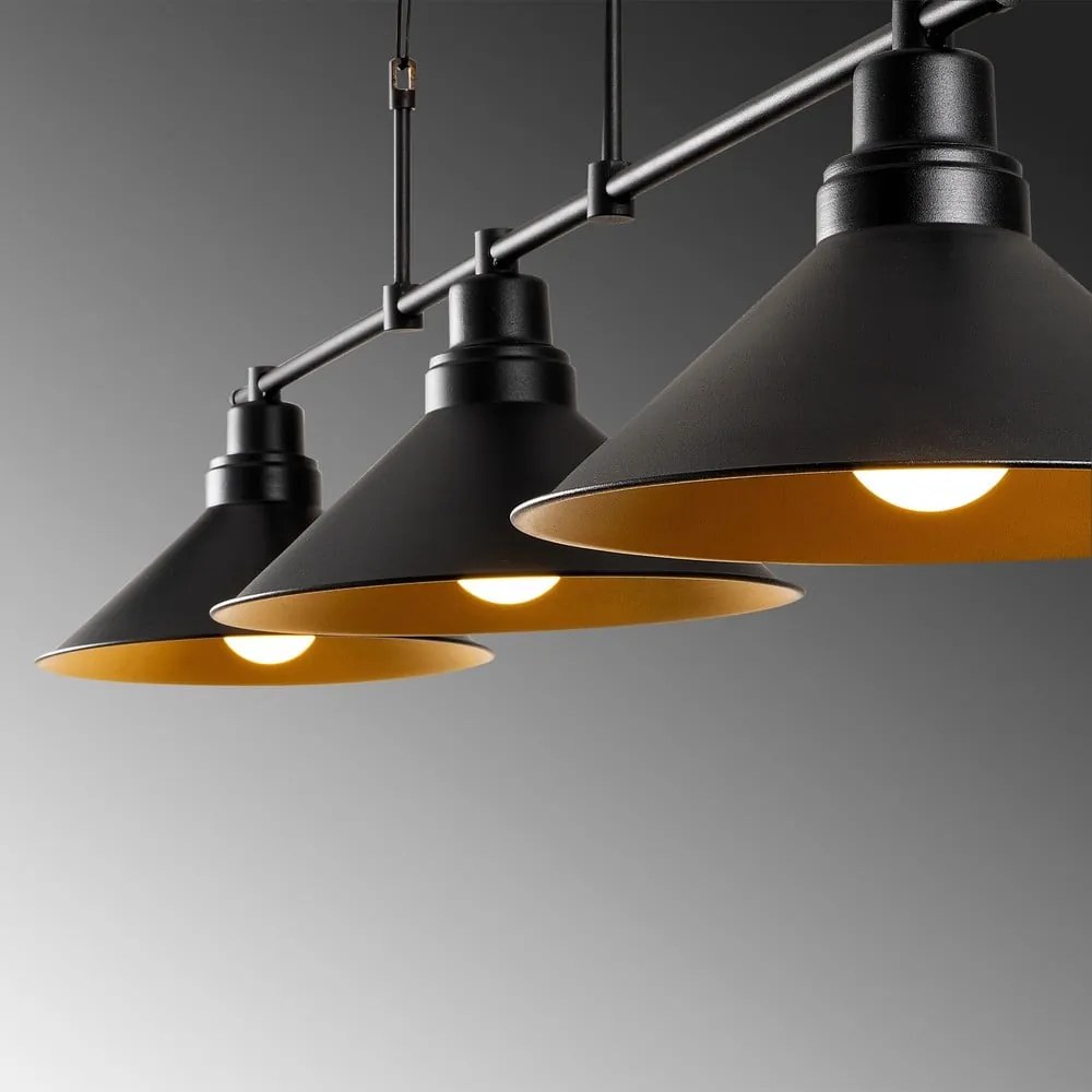 Lampadario nero Sivani – Opviq lights