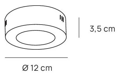 SUNNY Plafoniera LED tonda bianca CCT disponibile in varie misure (sostituisce VPL 01)