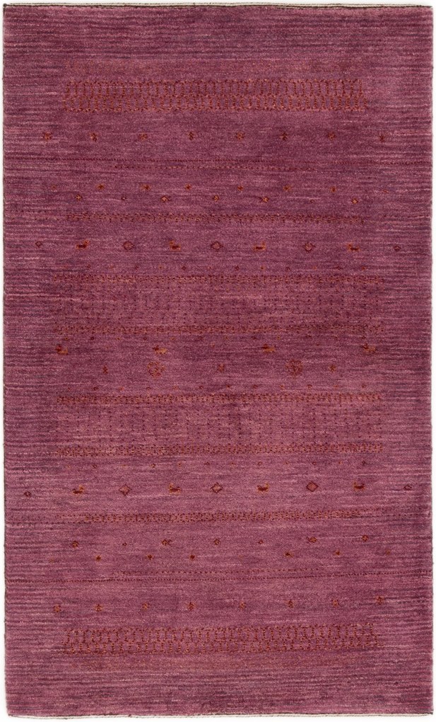 Loribaft Tappeto 150 x 90 Rosso (Iran) Annodato A Mano