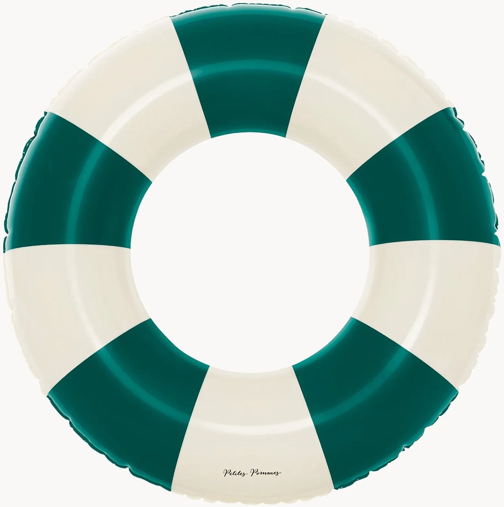 Ciambella gonfiabile stampata a mano Oxford Green, varie misure