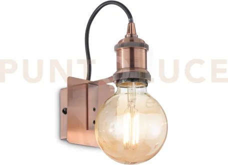 Frida applique in metallo rame 1 luce attacci e27