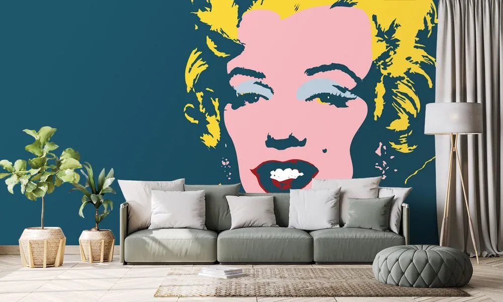 Carta da parati – Marilyn Monroe in design pop art