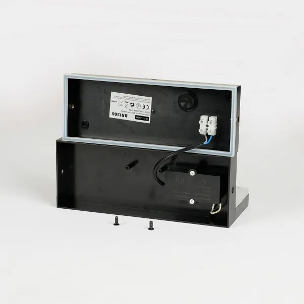 Brilagi - Applique da esterno LED TESSI LED/10W/230V nera IP54