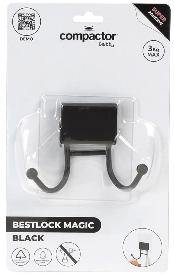 Bagno magico Gancio doppio autobloccante Bestlock Magic Bath - Compactor