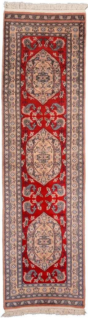 Bokhara Tappeto 230x60 (Pakistan) Annodato A Mano