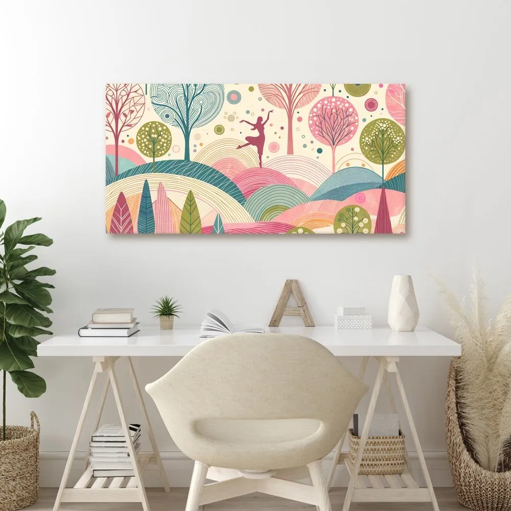 Quadro su tela – Ballerina aggraziata