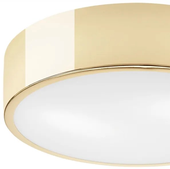 Plafoniera DANTE 1xE27/60W/230V diametro 26 cm oro