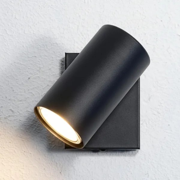 Globo 57911-1B - Faretto da parete ROBBY 1xGU10/25W/230V nero