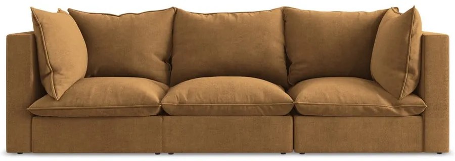 Divano color terracotta 255 cm Manao – Makamii