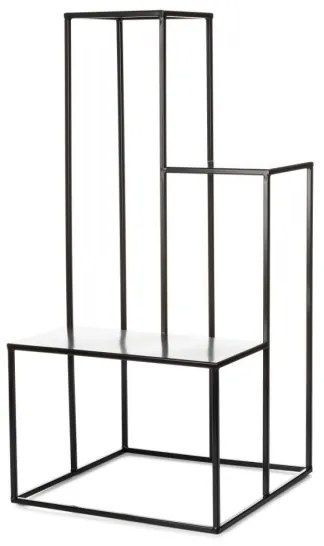 Portafiori KASKADA 85x40 cm nero