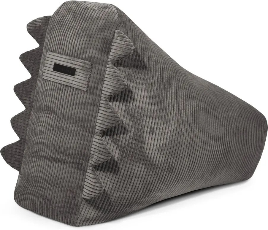 Pouf a sacco per bambini viola con rivestimento in velluto a coste Snug 80 Dragon – SLOWDOWN