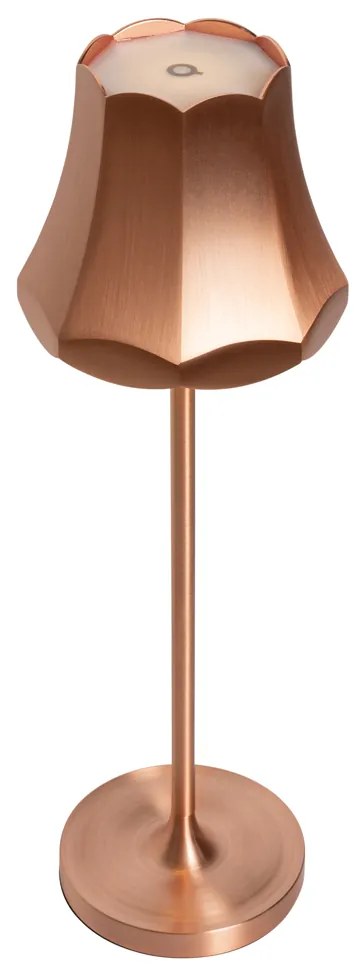 Set di 2 lampade da tavolo retrò rame ricaricabili IP44 - Granny