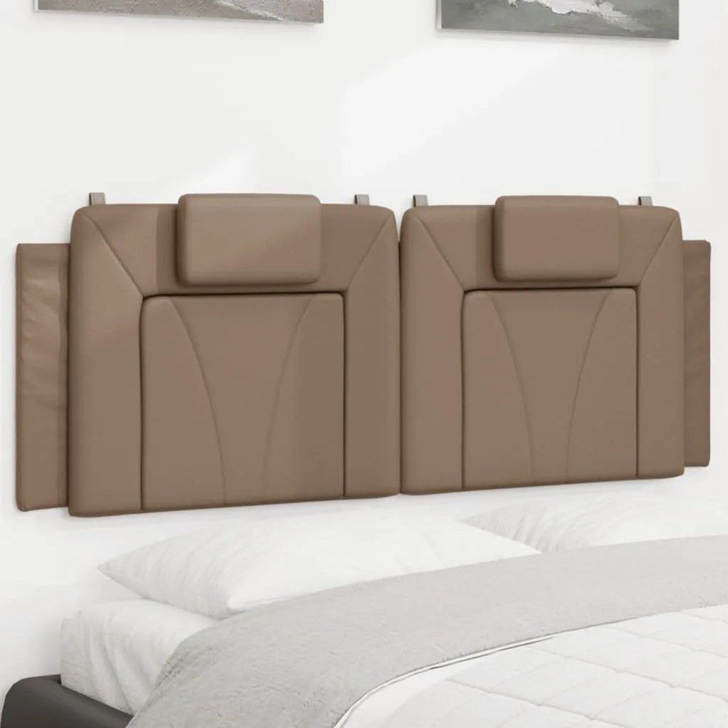 Cuscino Testiera Cappuccino 140 Cm İn Similpelle /