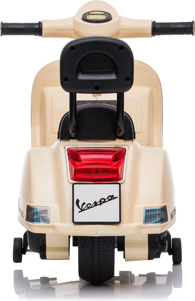 Piaggio Mini Vespa PX150 Elettrica 6V per Bambini Crema...